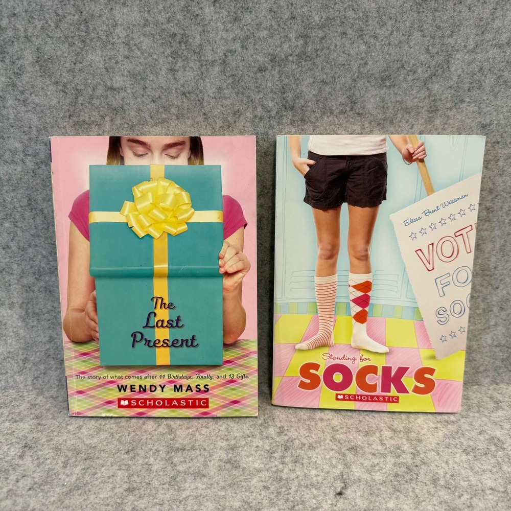 Bundle of 2 Middle-Grade Novels - The Last Present, Standing for Socks